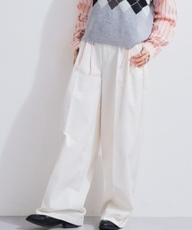 TTOL（トール）の「ダブルタックワイドパンツ（その他パンツ）」