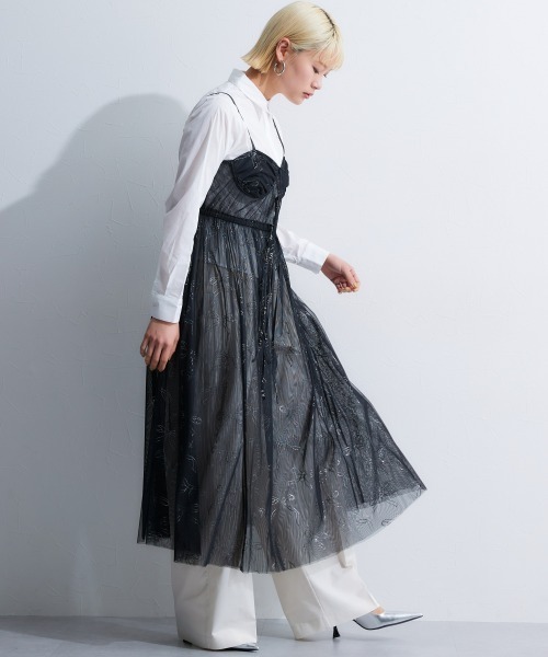 TTOL（トール）の「ダブルタックワイドパンツ（その他パンツ・レディース・アイボリー/ネイビー・L-XL/M-L）」の8枚目の写真