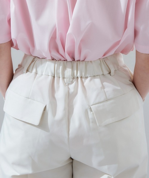 TTOL（トール）の「ダブルタックワイドパンツ（その他パンツ・レディース・アイボリー/ネイビー・L-XL/M-L）」の16枚目の写真