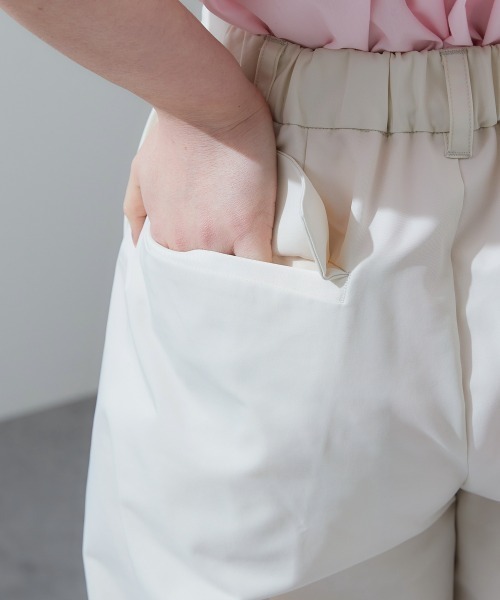 TTOL（トール）の「ダブルタックワイドパンツ（その他パンツ・レディース・アイボリー/ネイビー・L-XL/M-L）」の15枚目の写真