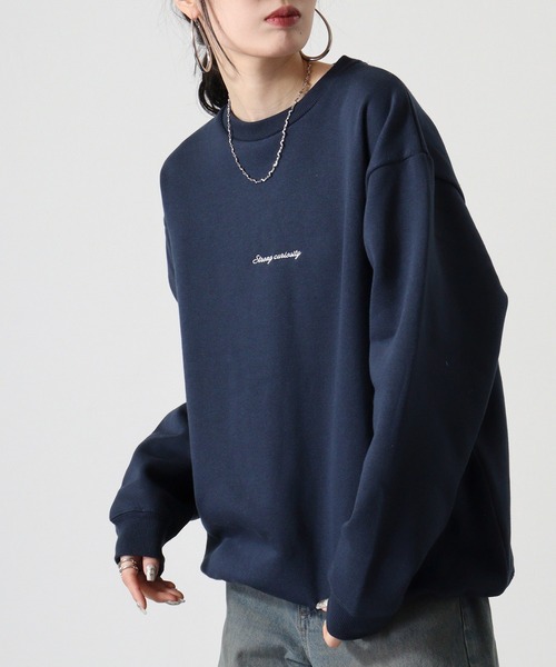 Naive magic（ナイーブマジック）の「NAIVE MAGIC 裏起毛アニマルバックプリントC/N（スウェット・メンズ・ダークグリーン系1/ネイビー/オートミール/ダークグリーン系2/アッシュグレー/ブラック・L/M）」の15枚目の写真