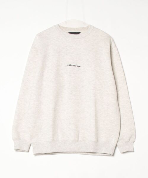 Naive magic（ナイーブマジック）の「NAIVE MAGIC 裏起毛アニマルバックプリントC/N（スウェット・メンズ・ダークグリーン系1/ネイビー/オートミール/ダークグリーン系2/アッシュグレー/ブラック・L/M）」の8枚目の写真