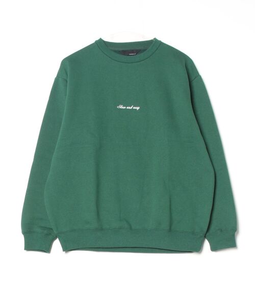 Naive magic（ナイーブマジック）の「NAIVE MAGIC 裏起毛アニマルバックプリントC/N（スウェット・メンズ・ダークグリーン系1/ネイビー/オートミール/ダークグリーン系2/アッシュグレー/ブラック・L/M）」の7枚目の写真