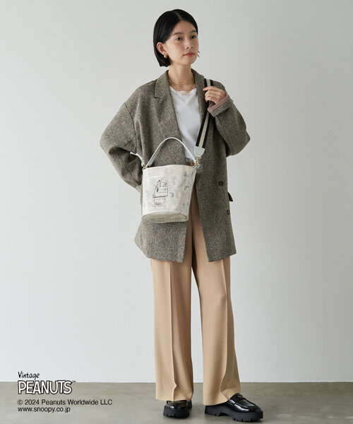 russet（ラシット）の「【PEANUTS×russetコラボ】スヌーピープリント