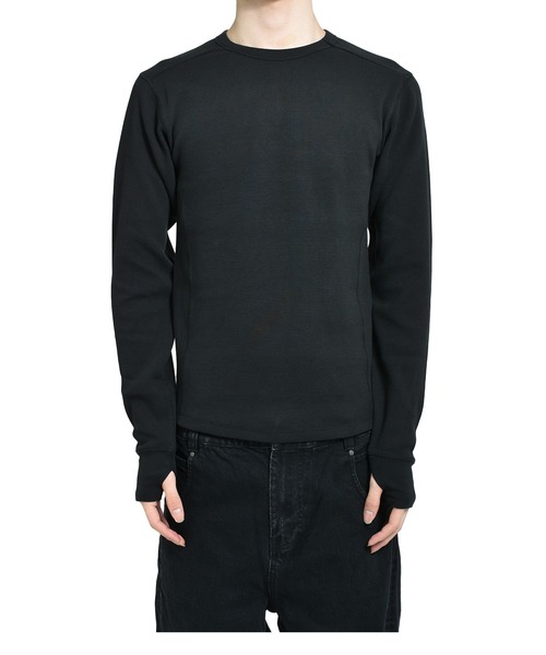 entire studios(エンタイアスタジオ)の「THERMAL LONG SLEEVE SOOT(Tシャツ/カットソー・メンズ・ブラック系その他/ブラック系その他2・XL/S/L/M)」の1枚目の写真