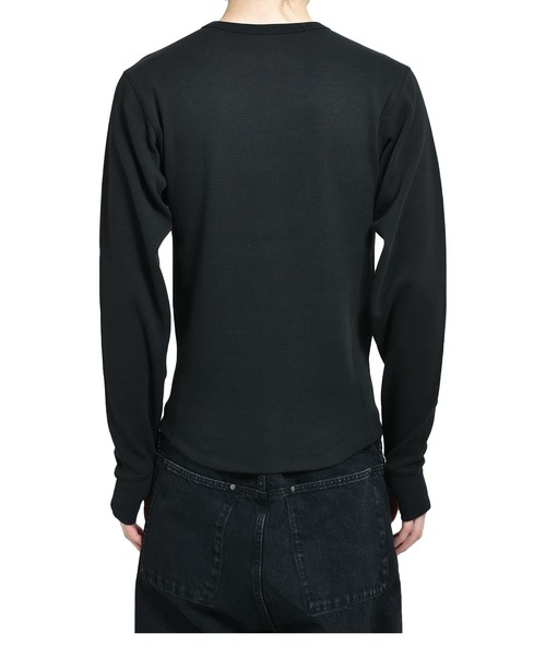 entire studios(エンタイアスタジオ)の「THERMAL LONG SLEEVE SOOT(Tシャツ/カットソー・メンズ・ブラック系その他/ブラック系その他2・XL/S/L/M)」の4枚目の写真