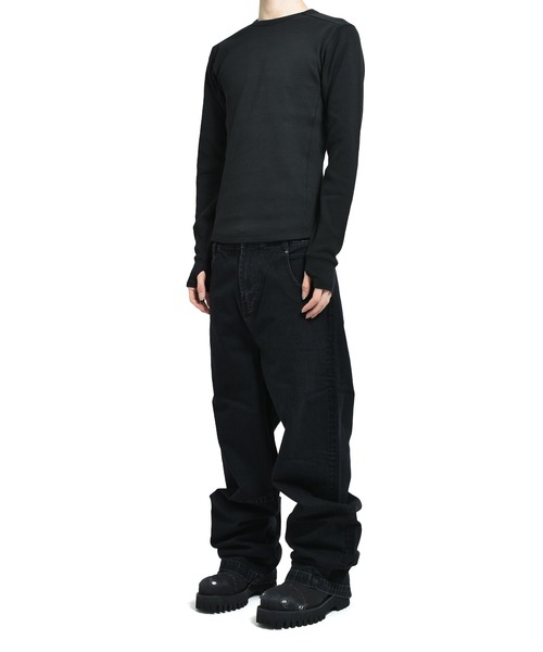 entire studios(エンタイアスタジオ)の「THERMAL LONG SLEEVE SOOT(Tシャツ/カットソー・メンズ・ブラック系その他/ブラック系その他2・XL/S/L/M)」の5枚目の写真