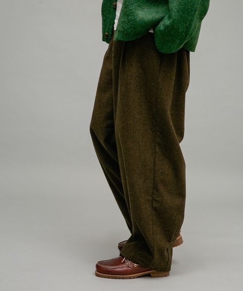 URBAN RESEARCH Sonny Label(アーバンリサーチサニーレーベル)の「ウール混バルーンパンツ(その他パンツ・メンズ・チャコールグレー/ブラウン・SMALL/MEDIUM/LARGE)」の15枚目の写真