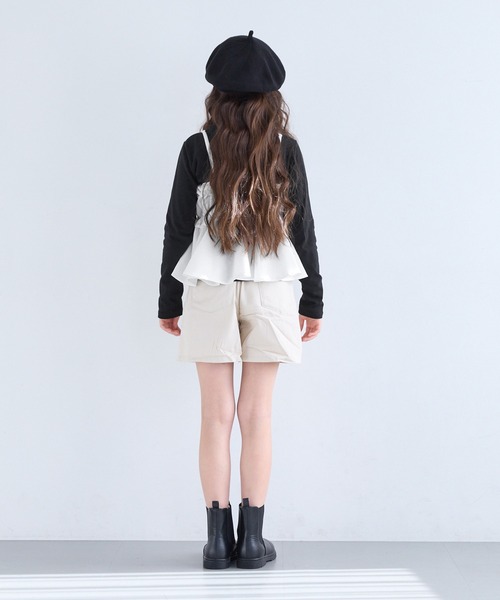 coca（coca）（コカ）の「キッズ ビスチェ＆リボンTシャツ 2点セット（Tシャツ/カットソー・キッズ・ホワイト/ブラック・120/150/140/130）」の19枚目の写真