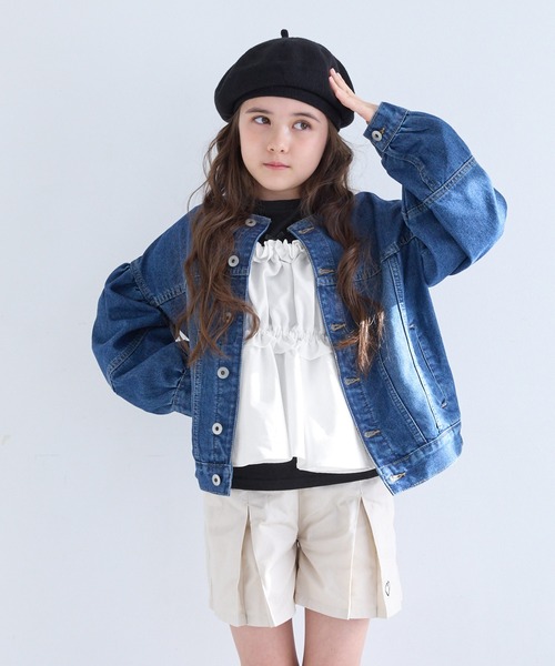 coca（coca）（コカ）の「キッズ ビスチェ＆リボンTシャツ 2点セット（Tシャツ/カットソー・キッズ・ホワイト/ブラック・120/150/140/130）」の22枚目の写真