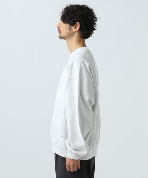 BAYFLOW（ベイフロー）の「LIVELY ピグメントプルオーバー（スウェット・メンズ・チャコール/パープル/ライトグレー・LARGE/MEDIUM）」の15枚目の写真