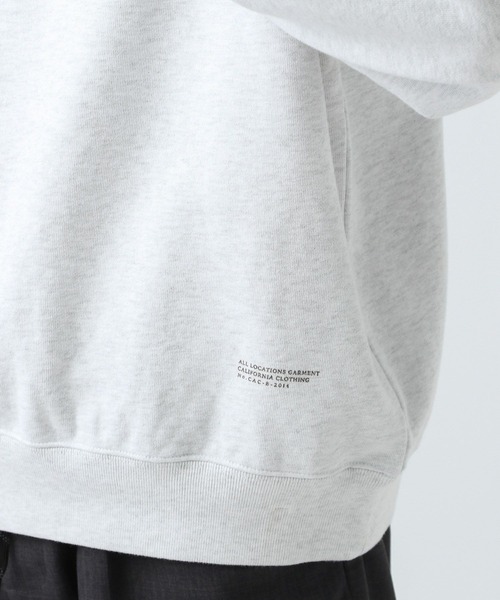 BAYFLOW（ベイフロー）の「LIVELY ピグメントプルオーバー（スウェット・メンズ・チャコール/パープル/ライトグレー・LARGE/MEDIUM）」の20枚目の写真