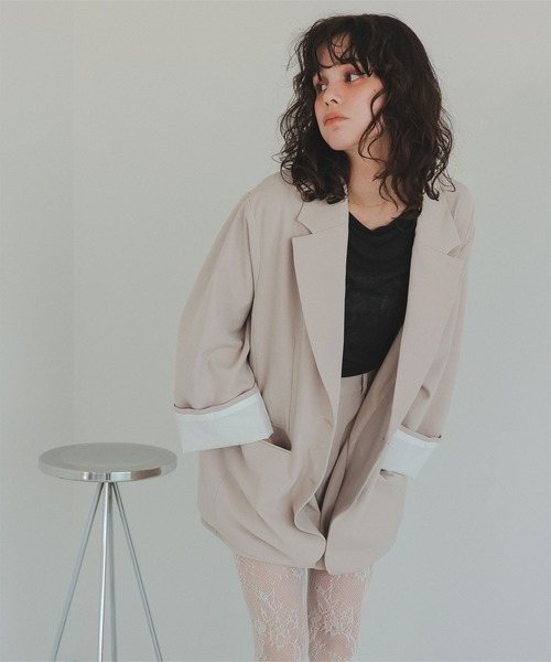 titivate(ティティベイト)の「シアーカットソーロングスリーブトップス(Tシャツ/カットソー・レディース・ライトブルー/ブラック/ライトグリーン/オフホワイト/ライトピンク/シルバー/ボルドー/ネイビー・L/M/S)」の15枚目の写真