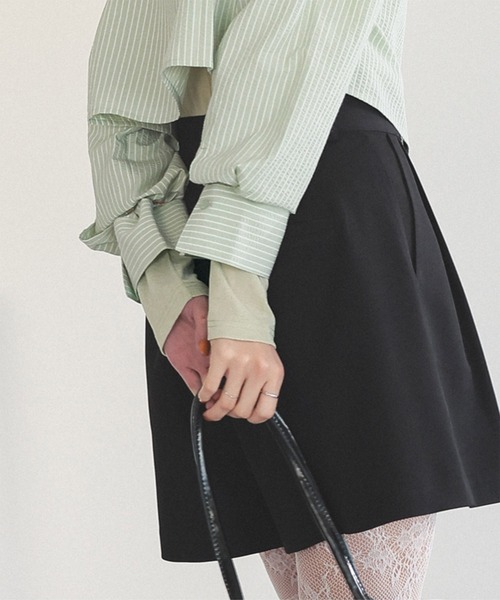 titivate(ティティベイト)の「シアーカットソーロングスリーブトップス(Tシャツ/カットソー・レディース・ライトブルー/ブラック/ライトグリーン/オフホワイト/ライトピンク/シルバー/ボルドー/ネイビー・L/M/S)」の20枚目の写真