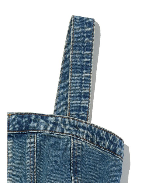 Levi's（リーバイス）の「Levi's/リーバイス SCULPTED デニム ビスチェ（ベスト・レディース・インディゴブルー・S/M/XS）」の5枚目の写真