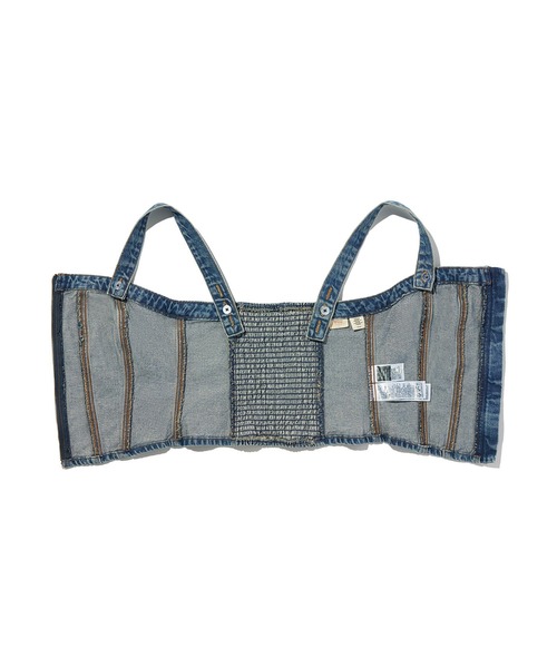 Levi's（リーバイス）の「Levi's/リーバイス SCULPTED デニム ビスチェ（ベスト・レディース・インディゴブルー・S/M/XS）」の7枚目の写真