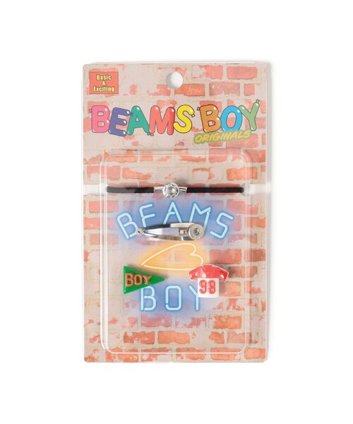 復刻スナップ付き ヘア アクセサリー（ヘアゴム）｜BEAMS BOY