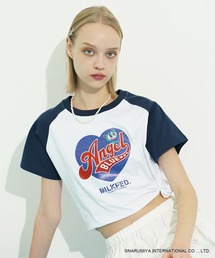 MILKFED. × ANGEL BLUE COMPACT B/B TEE