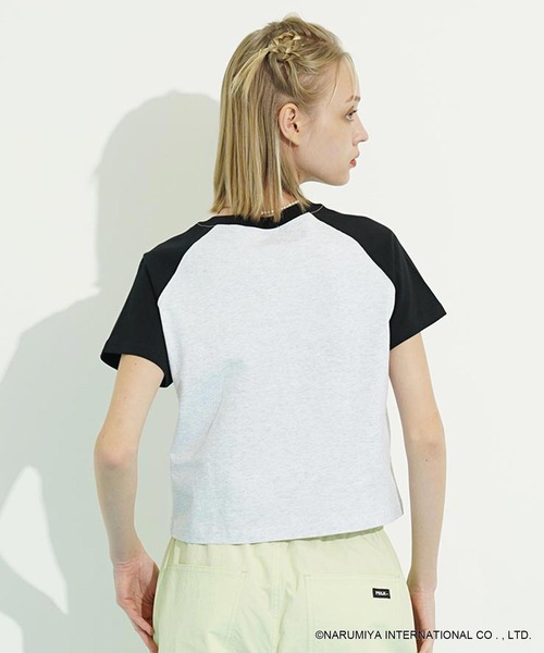 MILKFED.(ミルクフェド)の「MILKFED. × ANGEL BLUE COMPACT B/B TEE(Tシャツ/カットソー・レディース・ホワイト/アッシュ・ONE SIZE)」の18枚目の写真