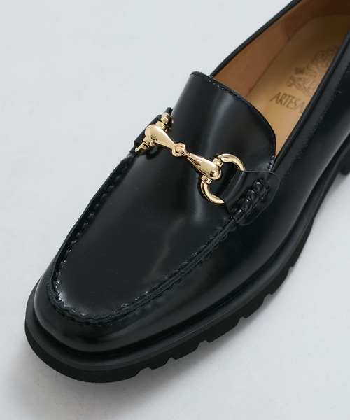 ARTESANOS（アルテサノス）の「【ARTESANOS/アルテサノス】ビットローファー（ローファー・レディース・ブラック・37/38/39/36）」の10枚目の写真