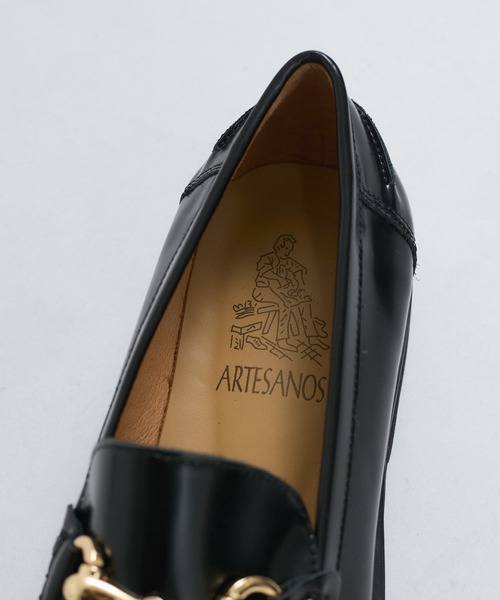 ARTESANOS（アルテサノス）の「【ARTESANOS/アルテサノス】ビットローファー（ローファー・レディース・ブラック・37/38/39/36）」の11枚目の写真