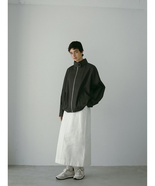 HER.（ハー）の「CO/LIマキシタイトスカート（スカート・レディース・オフホワイト/ブラック・1/2）」の11枚目の写真