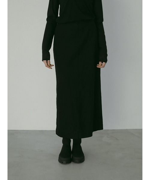 HER.（ハー）の「CO/LIマキシタイトスカート（スカート・レディース・オフホワイト/ブラック・1/2）」の16枚目の写真