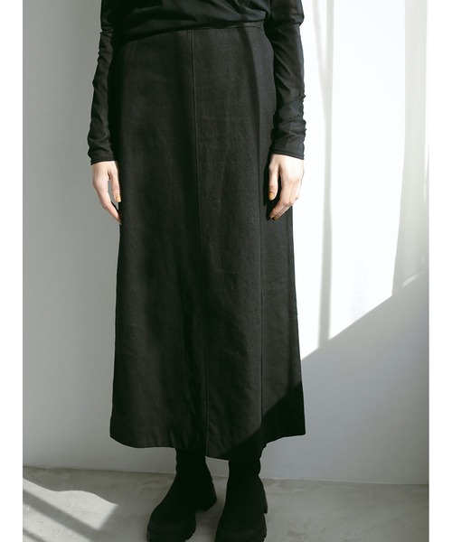 HER.（ハー）の「CO/LIマキシタイトスカート（スカート・レディース・オフホワイト/ブラック・1/2）」の19枚目の写真