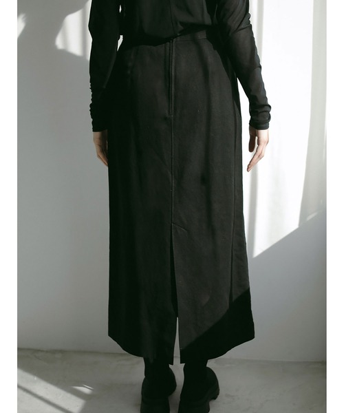 HER.（ハー）の「CO/LIマキシタイトスカート（スカート・レディース・オフホワイト/ブラック・1/2）」の21枚目の写真