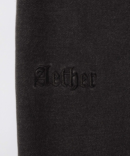 vintage加工スウェット セール】【Snap club】ヴィンテージ加工 ロゴ刺繍 ドロスト