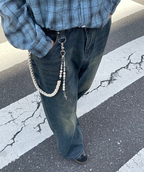 B.R.U（ブル）の「ランダムパーツウォレットチェーン（ウォレットチェーン・メンズ・シルバー・FREE）」の10枚目の写真