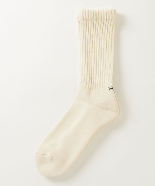 MARCOMONDE（マルコモンド）の「MARCOMONDE(マルコモンド)＠pile socks 24 140P3/1CO-24C（ソックス/靴下・メンズ・ホワイト/グレー/ワイン/モスグリーン/ベージュ・F）」の3枚目の写真