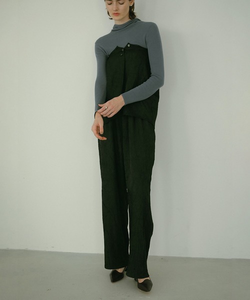 MANOF(マノフ)の「WASHER LAYER PANTS(その他パンツ・レディース・アイボリー/ピンク/ブラック・M/S)」の16枚目の写真