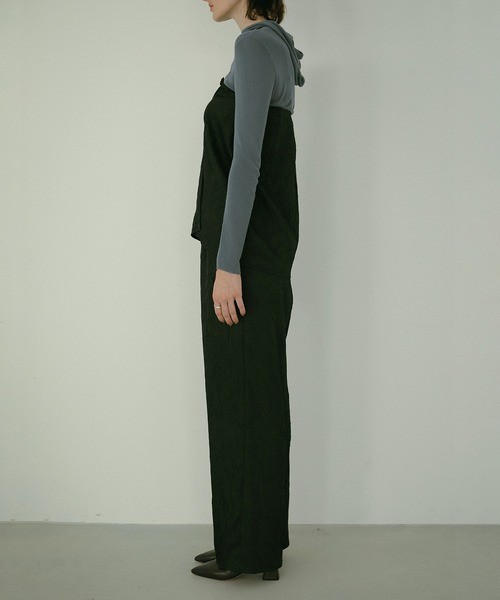 MANOF(マノフ)の「WASHER LAYER PANTS(その他パンツ・レディース・アイボリー/ピンク/ブラック・M/S)」の4枚目の写真