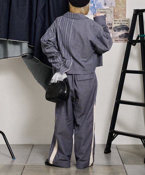 セール】【etsinta】リメイクライトサッカーストライプ