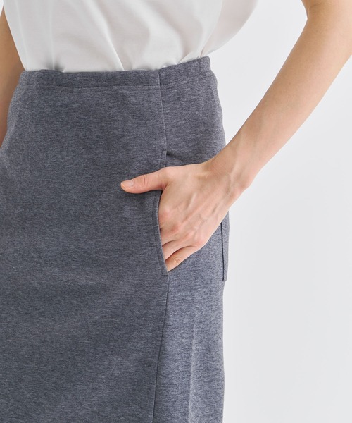 COGTHEBIGSMOKE（コグザビッグスモーク）の「【COGTHEBIGSMOKE/コグザビッグスモーク】FIA SKIRT/スウェットジャージータイトスカート（スカート・レディース・オフホワイト/チャコールグレー/ブラック・FREE）」の14枚目の写真