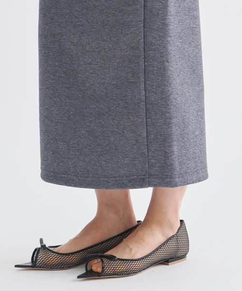 COGTHEBIGSMOKE（コグザビッグスモーク）の「【COGTHEBIGSMOKE/コグザビッグスモーク】FIA SKIRT/スウェットジャージータイトスカート（スカート・レディース・オフホワイト/チャコールグレー/ブラック・FREE）」の15枚目の写真
