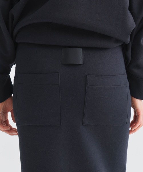 FIA SKIRT 黒のタイトスカート COGTHEBIGSMOKE（コグザビッグスモーク）の「【COGTHEBIGSMOKE