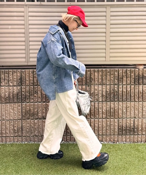 Fabby fabby(ファビィーファビィー)の「ボリュームスニーカーベルクロコードストラップシューズ(スニーカー・レディース・ブラック/ブラック×ブラック・MEDIUM/SMALL/LARGE)」の15枚目の写真