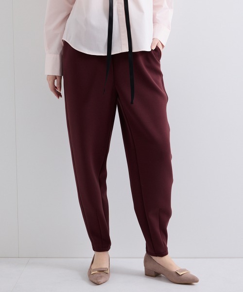 VICKY（ビッキー）の「スポンディッシュバレルレッグパンツ≪手洗い可能≫（その他パンツ・レディース・ネイビー/ブラウン/ブラック・M）」の2枚目の写真