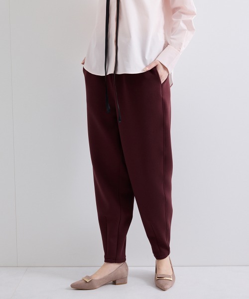 VICKY（ビッキー）の「スポンディッシュバレルレッグパンツ≪手洗い可能≫（その他パンツ・レディース・ネイビー/ブラウン/ブラック・M）」の4枚目の写真