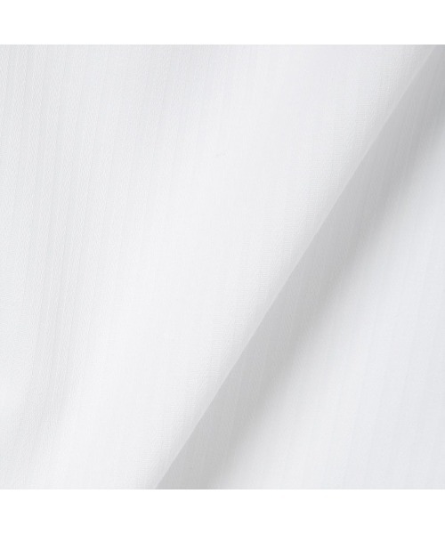 TOKYO SHIRTS（トウキョウシャツ）の「形態安定ノーアイロン スキッパー 長袖ビジネスワイシャツ（ビジネスシャツ・レディース・ホワイト・XS/S/M/L/LL/XL）」の5枚目の写真