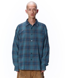 Jieda(�W�G�_)��OMBRE CHECK SHIRT(�V���c/�u���E�X)