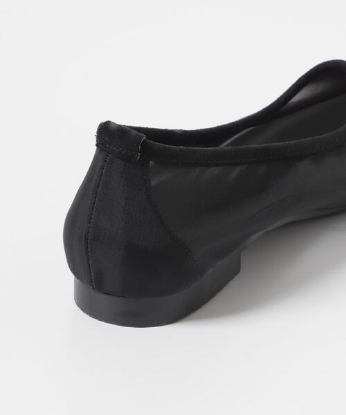 RODE SKO（ロデスコ）の「『MADE IN JAPAN』シアーフラットシューズ（バレエシューズ・レディース・ホワイト/ベージュ/ブラック・36/37/38）」の11枚目の写真