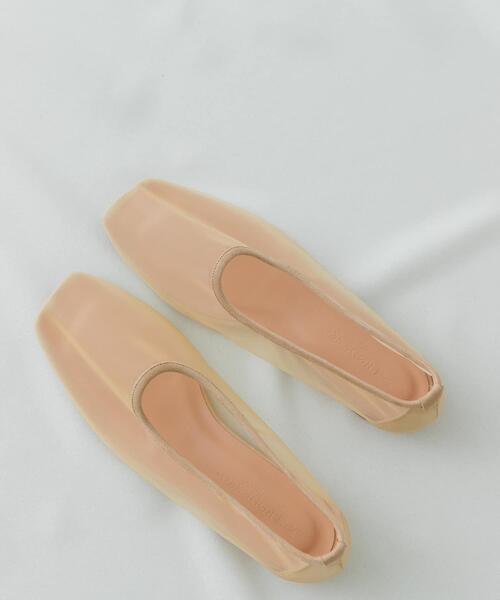 RODE SKO（ロデスコ）の「『MADE IN JAPAN』シアーフラットシューズ（バレエシューズ・レディース・ホワイト/ベージュ/ブラック・36/37/38）」の21枚目の写真