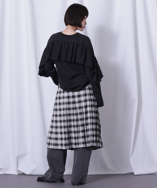 ROSE BUD（ローズバッド）の「長袖カットソー（Tシャツ/カットソー）」｜詳細画像