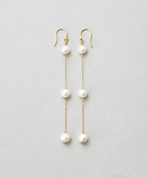 【ほぼ新品】希少♡Jouete ライン ピアス ゴールド　保証書付き by boe バイボー ピアス イヤリング イニシャル アクセサリー