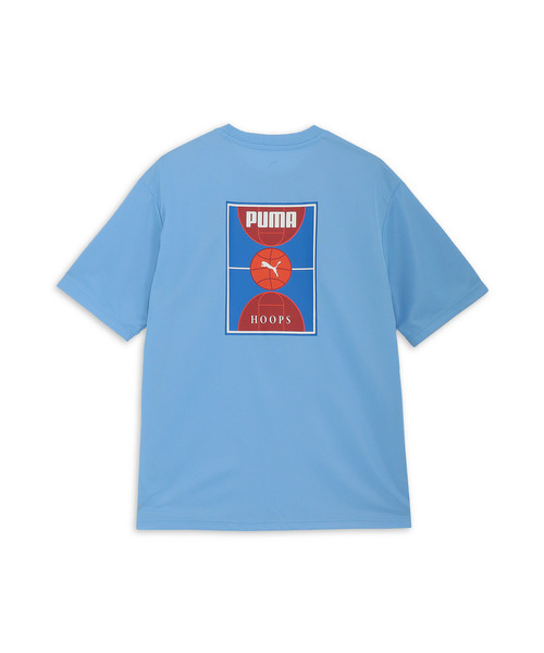 PUMA(プーマ)の「PUMA プーマ ユニセックス バスケットボール BP 半袖 Tシャツ(Tシャツ/カットソー・メンズ・レッド/ブラック×ブルー/ブラック系その他3・LARGE/X-LARGE/SMALL/MEDIUM/XX-LARGE)」の10枚目の写真