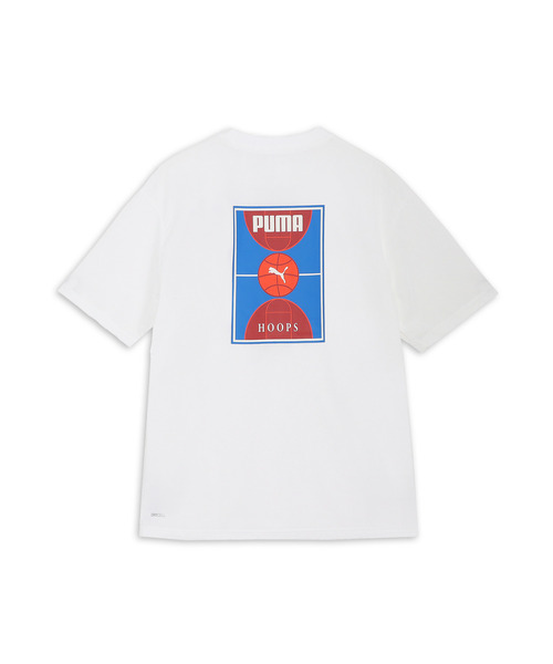 PUMA(プーマ)の「PUMA プーマ ユニセックス バスケットボール BP 半袖 Tシャツ(Tシャツ/カットソー・メンズ・レッド/ブラック×ブルー/ブラック系その他3・LARGE/X-LARGE/SMALL/MEDIUM/XX-LARGE)」の14枚目の写真