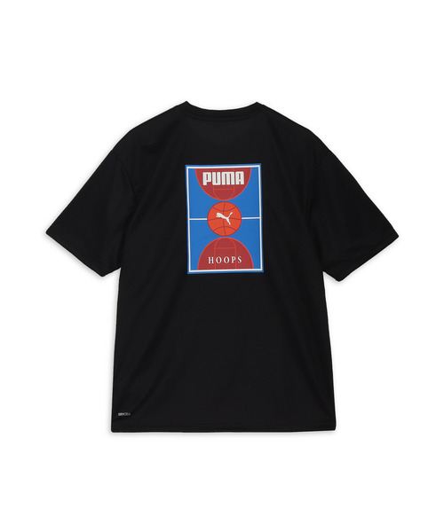 PUMA(プーマ)の「PUMA プーマ ユニセックス バスケットボール BP 半袖 Tシャツ(Tシャツ/カットソー・メンズ・レッド/ブラック×ブルー/ブラック系その他3・LARGE/X-LARGE/SMALL/MEDIUM/XX-LARGE)」の18枚目の写真